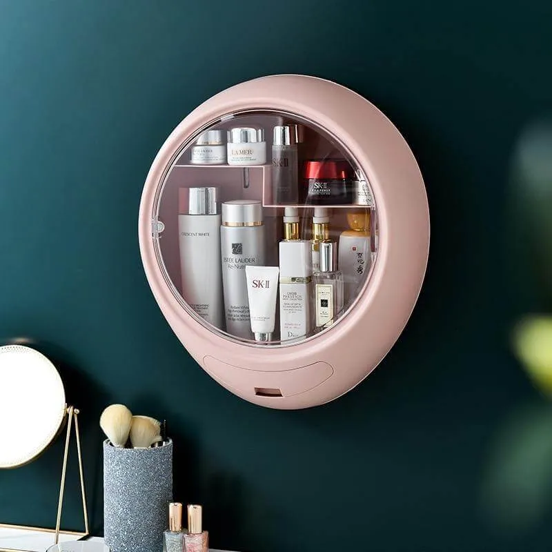 Wall Mounted Bathroom Shelf Cosmetics Box