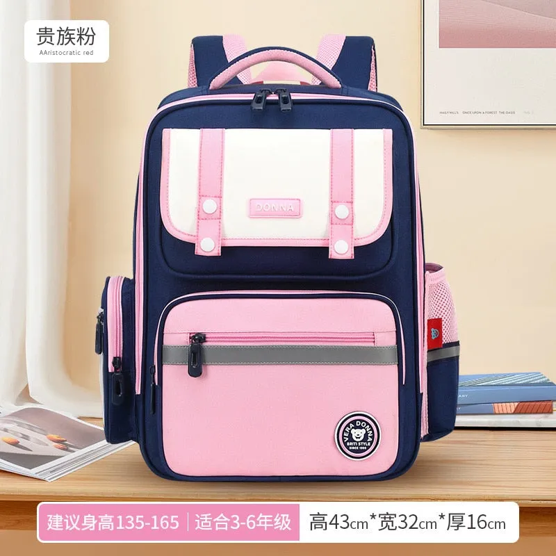 Waterproof children School Bags boys Girls primary school Backpacks kids book bag Schoolbag Orthopedic Backpack mochila infantil