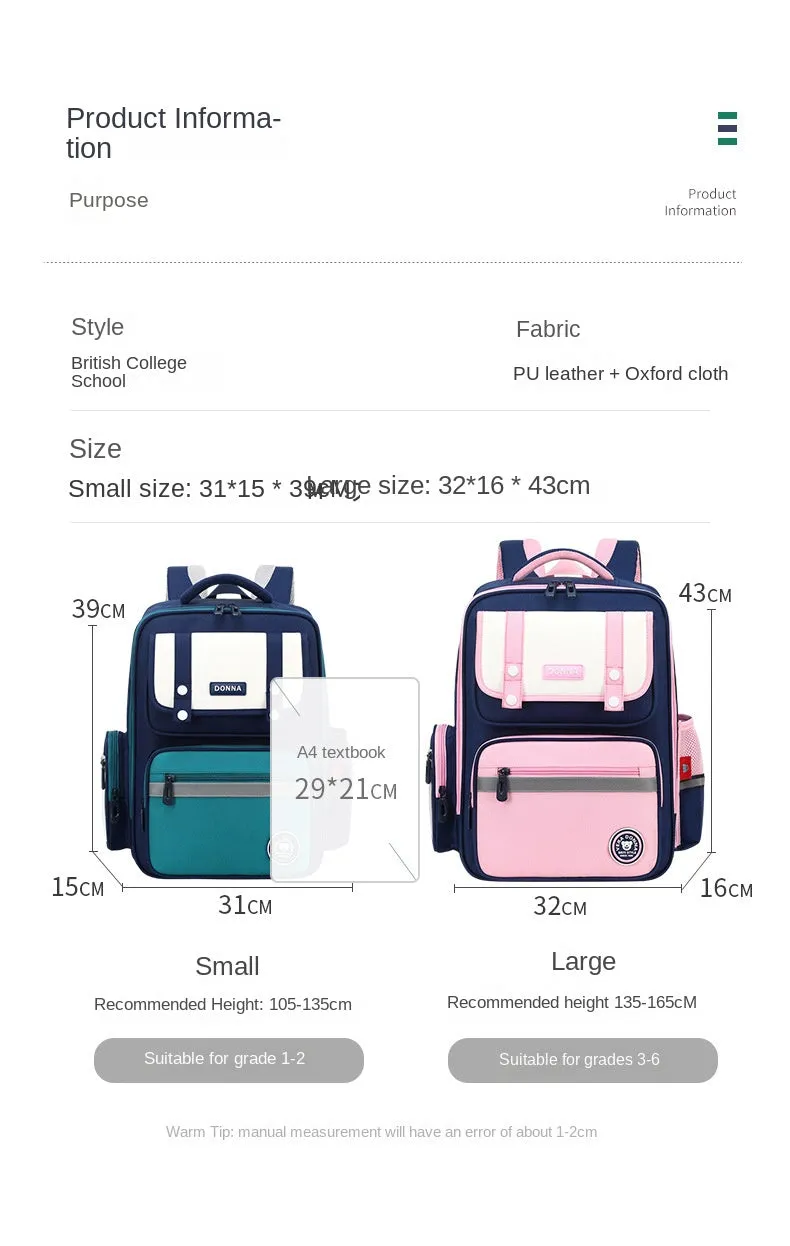 Waterproof children School Bags boys Girls primary school Backpacks kids book bag Schoolbag Orthopedic Backpack mochila infantil