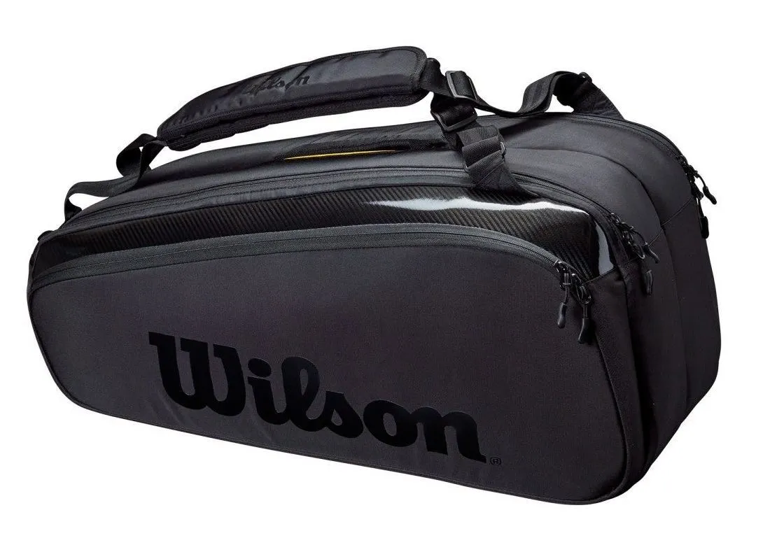 Wilson Super Tour 9 PK Pro Staff Black Sport Bag