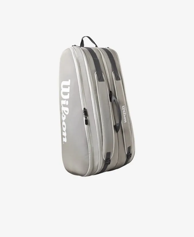 Wilson Tour Tennis Bag 12 Pack - Stone