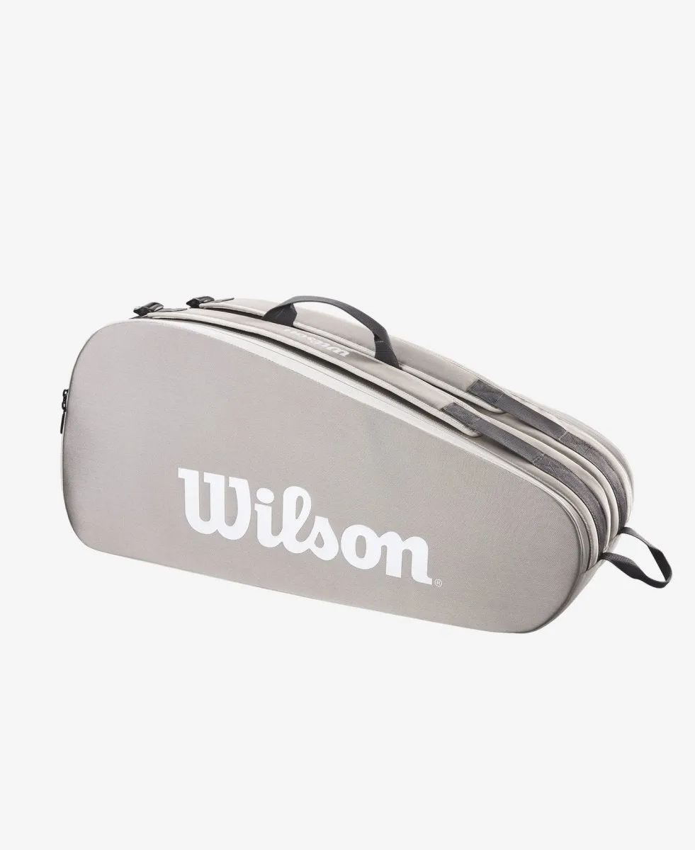 Wilson Tour Tennis Bag 6 Pack - Stone color