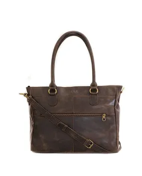 Zemp Casablanca 13” Tote | Waxy Brown